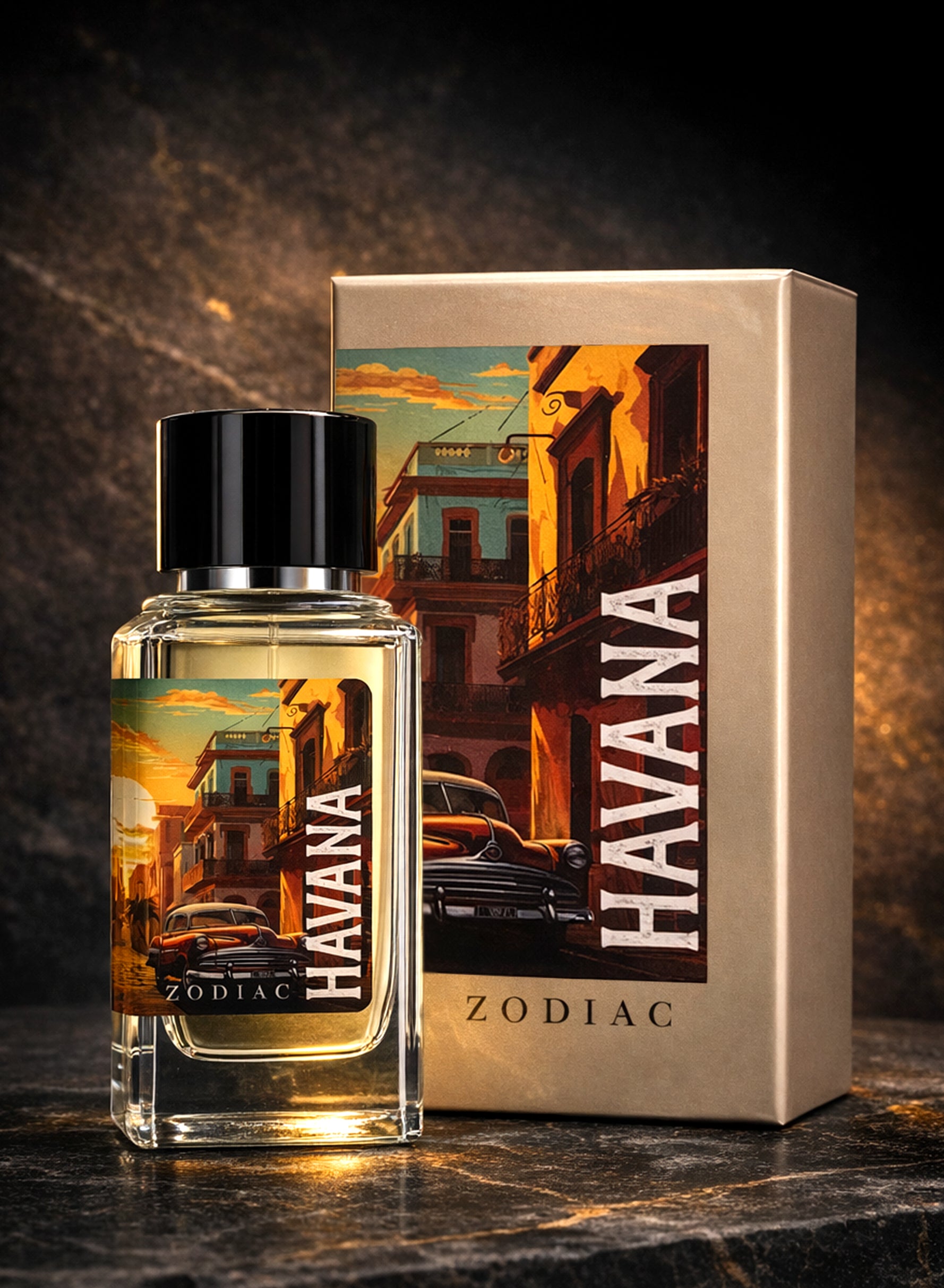Zodiac Havana Eau De Perfume 100ml | Luxury Men’s Perfume with Citrus, Fresh Spicy & Amber Notes | Long Lasting Fresh Signature Fragrance