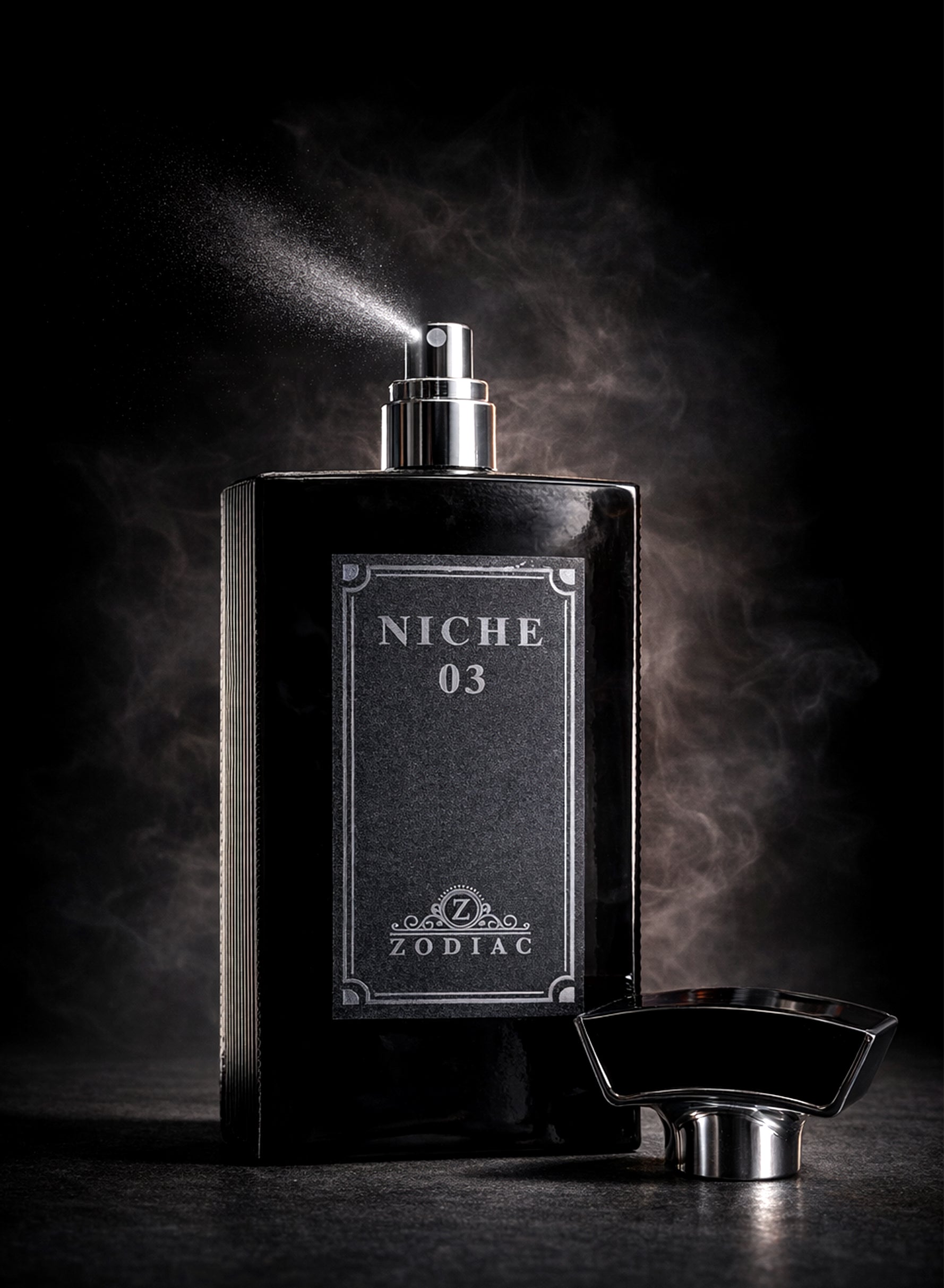Zodiac Niche 03 Eau De Perfume 100ml | Luxury Men’s Perfume with Ozonic, Aquatic, Iris & Amber Notes | Long Lasting Fresh Woody Fragrance