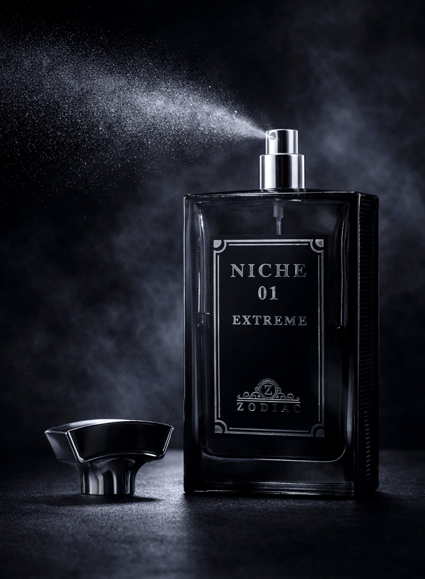 Zodiac Niche 01 Eau De Perfume 100ml | Luxury Men’s Perfume with Fruity, Leather, Smoky & Woody Notes | Long Lasting Signature Fragrance