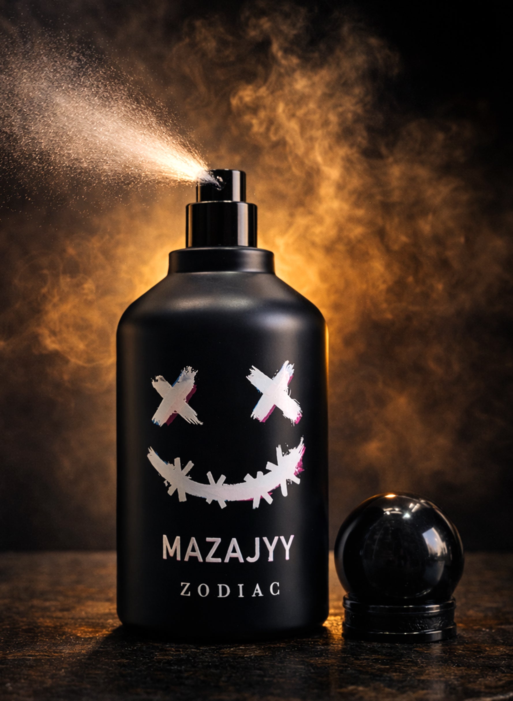 Zodiac Mazajyy Premium Eau De Perfume 90ml | Fruity Leather Perfume for Men with Citrus, Woody & Musky Accords | Best Smoky Men’s Perfume