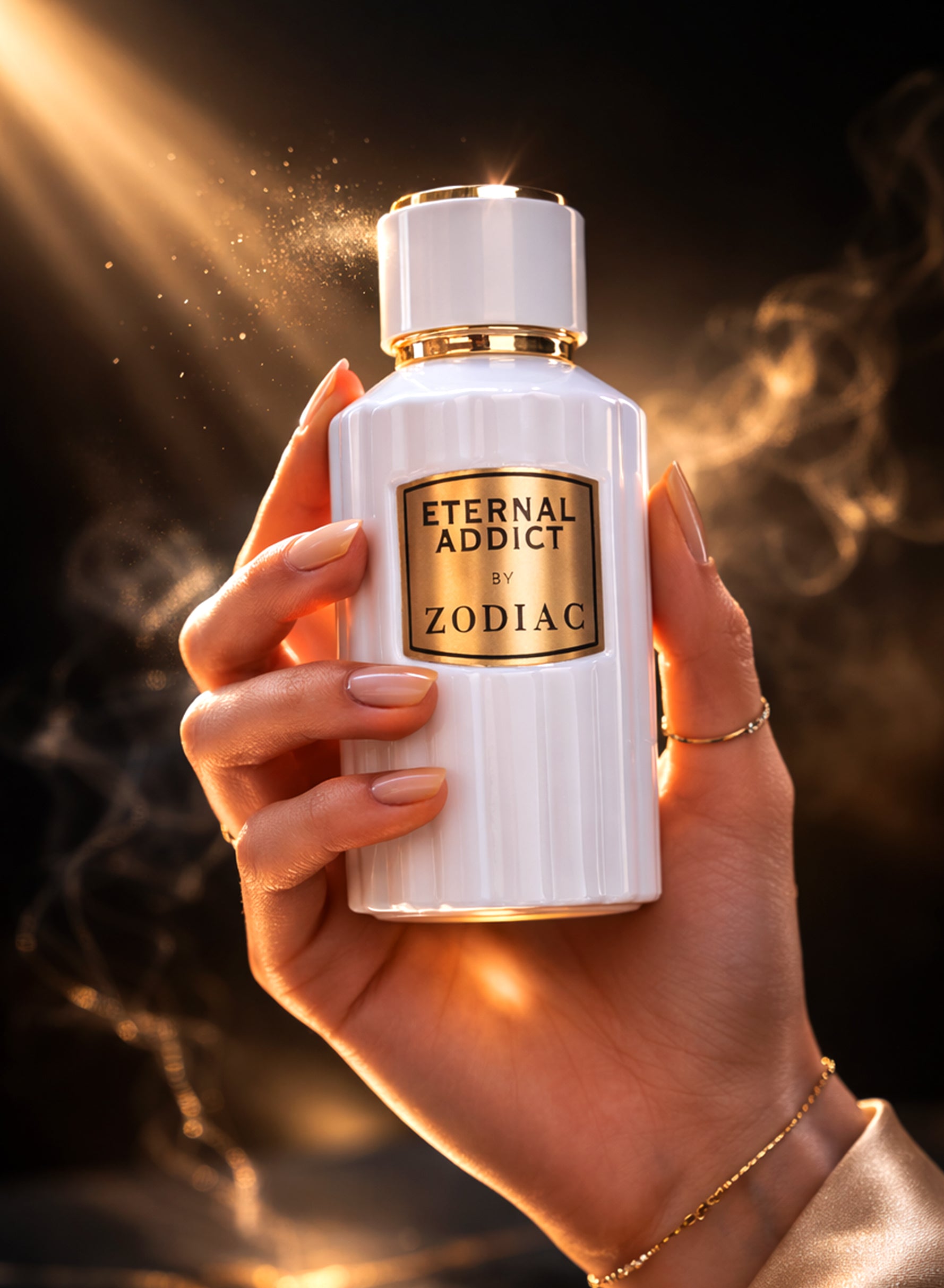 Zodiac Eternal Addict Eau De Perfume 100ml | Long Lasting Unisex Perfume with Vanilla, Cacao & Caramel Notes | Luxury Sweet Signature Fragrance