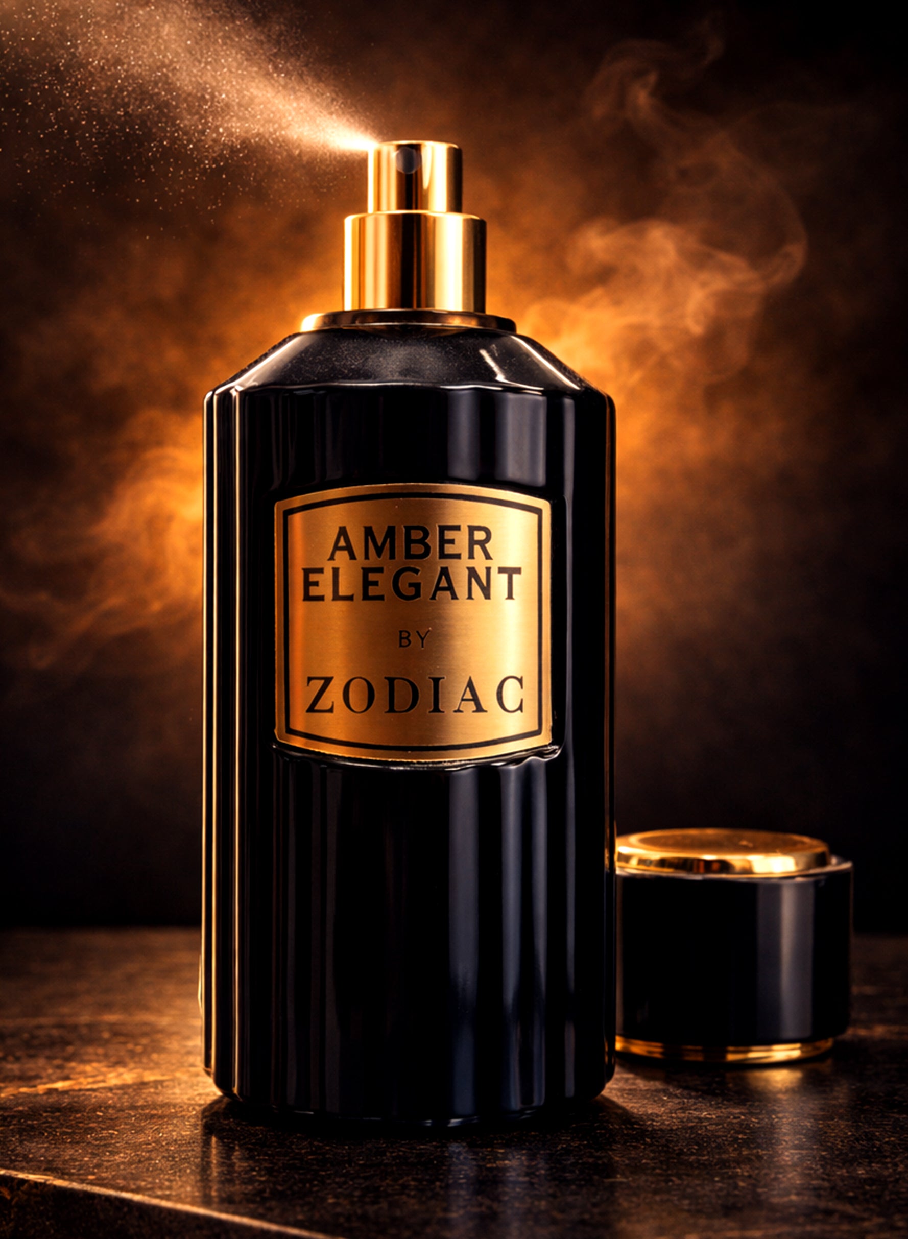 Zodiac Amber Elegant Eau De Perfume 100ml | Luxury Men’s Perfume Warm Spicy & Patchouli with Smoky Depth | Best Warm Spicy Men’s Perfume