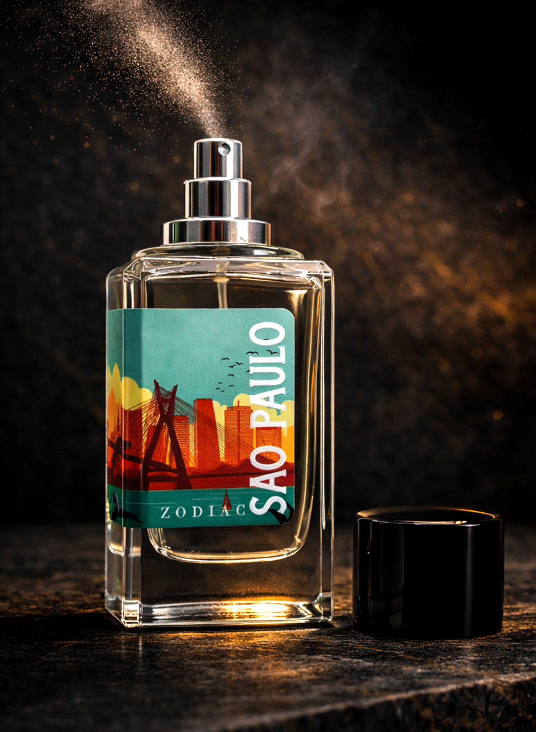 Zodiac Sao Paulo Eau De Perfume 100ml | Luxury Unisex Perfume with White Floral, Citrus & Musky Notes | Long Lasting Fresh Elegant Fragrance