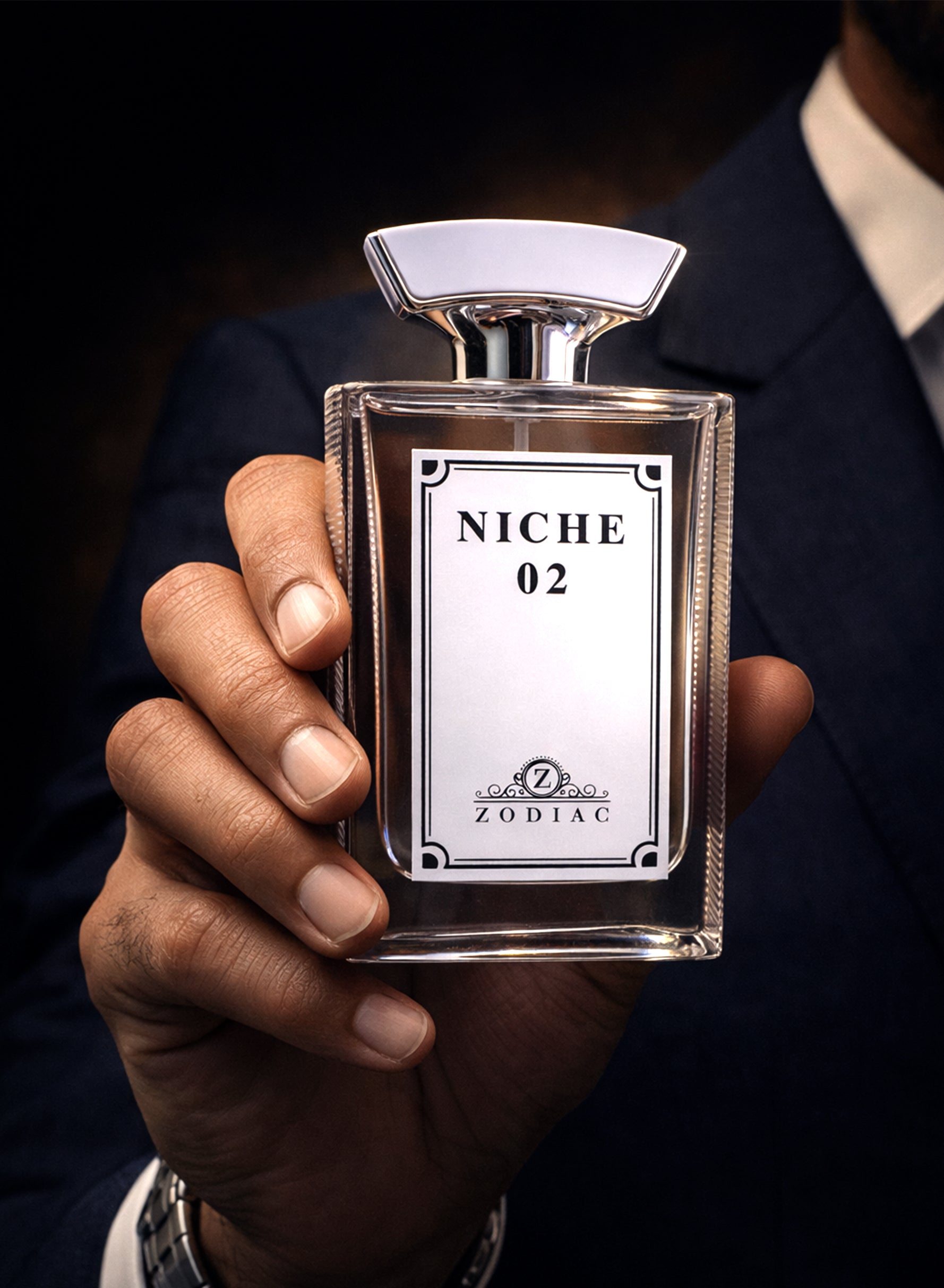 Zodiac Niche 02 Eau De Perfume 100ml | Luxury Unisex Perfume with Citrus, Green & Musky Woody Notes | Long Lasting Fresh Signature Fragrance