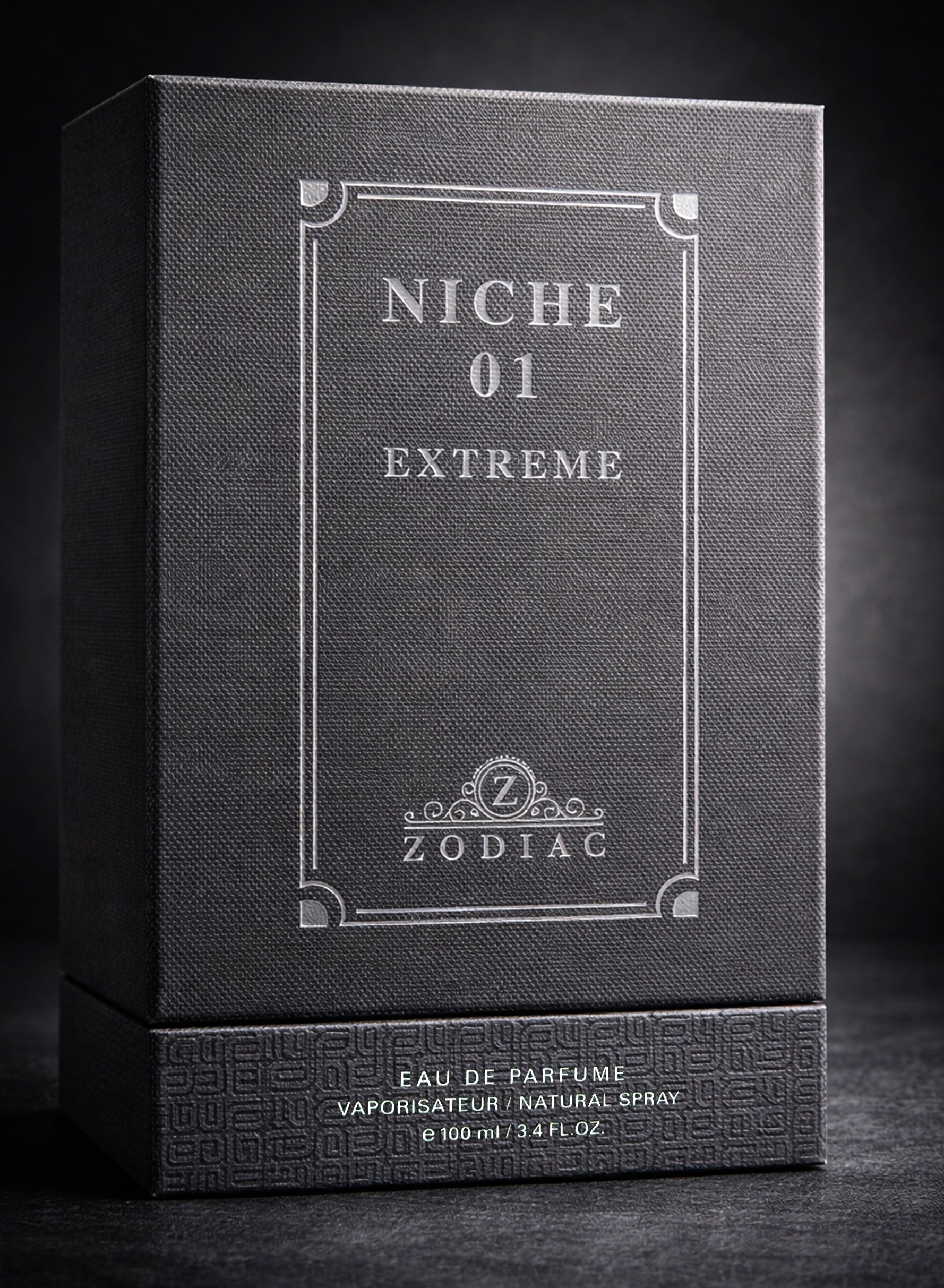 Zodiac Niche 01 Eau De Perfume 100ml | Luxury Men’s Perfume with Fruity, Leather, Smoky & Woody Notes | Long Lasting Signature Fragrance