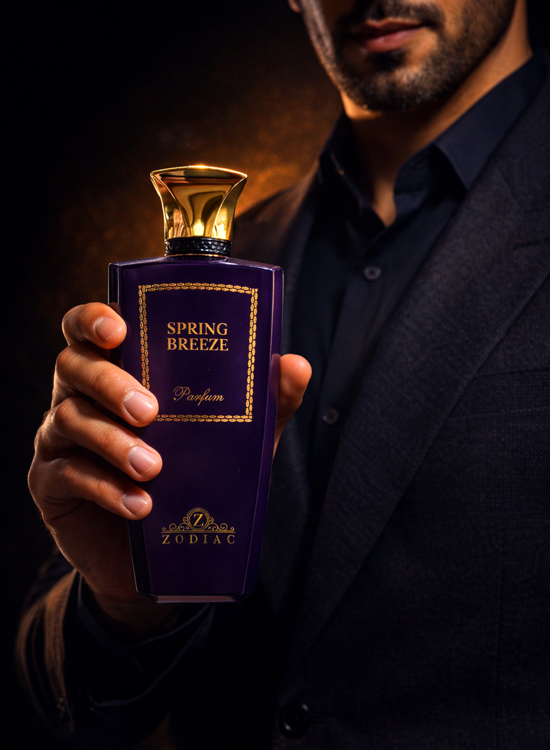 Zodiac Spring Breez Eau De Perfume 100ml | Long Lasting Unisex Perfume with Davana, Vetiver Haiti & Leather Notes | Best Eau De Perfume 100ml for Everyday Wear
