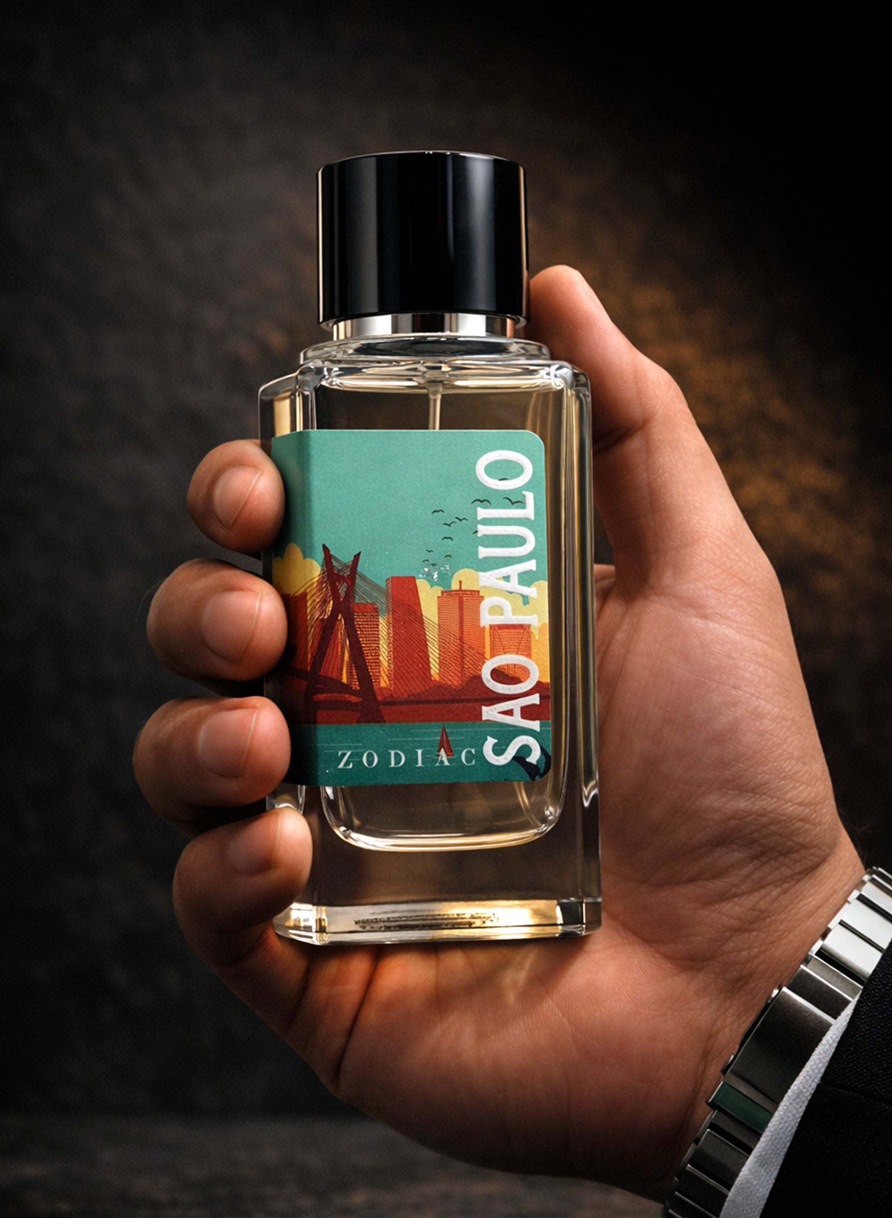 Zodiac Sao Paulo Eau De Perfume 100ml | Luxury Unisex Perfume with White Floral, Citrus & Musky Notes | Long Lasting Fresh Elegant Fragrance