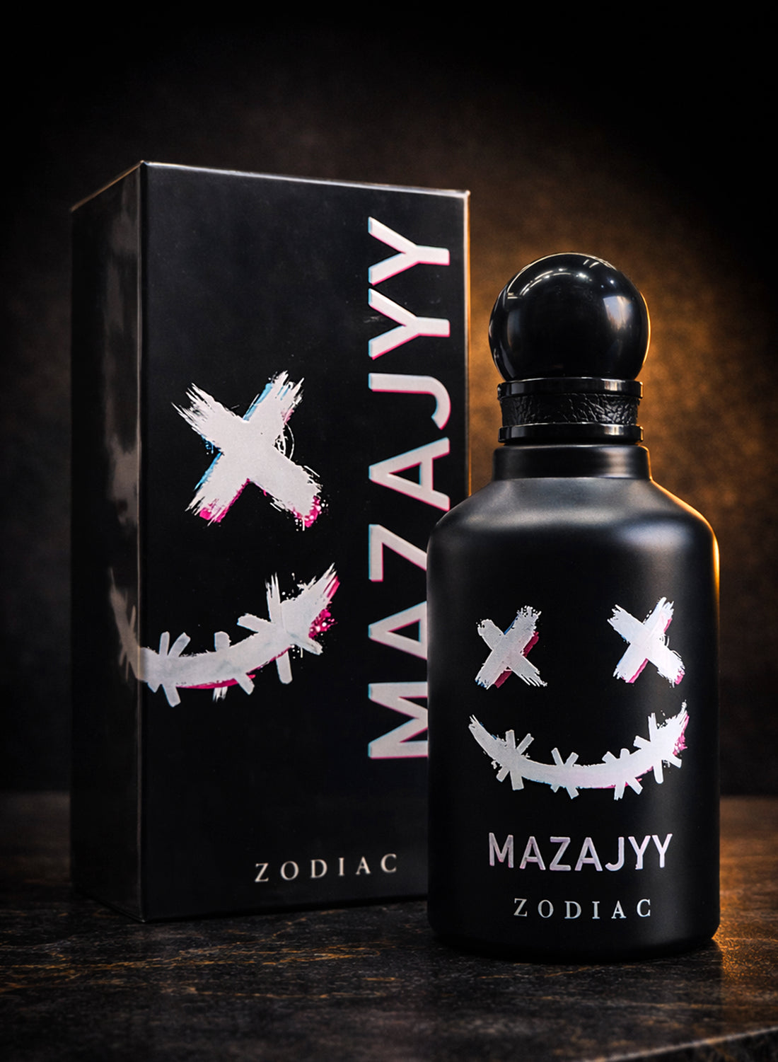 Zodiac Mazajyy Premium Eau De Perfume 90ml | Fruity Leather Perfume for Men with Citrus, Woody & Musky Accords | Best Smoky Men’s Perfume