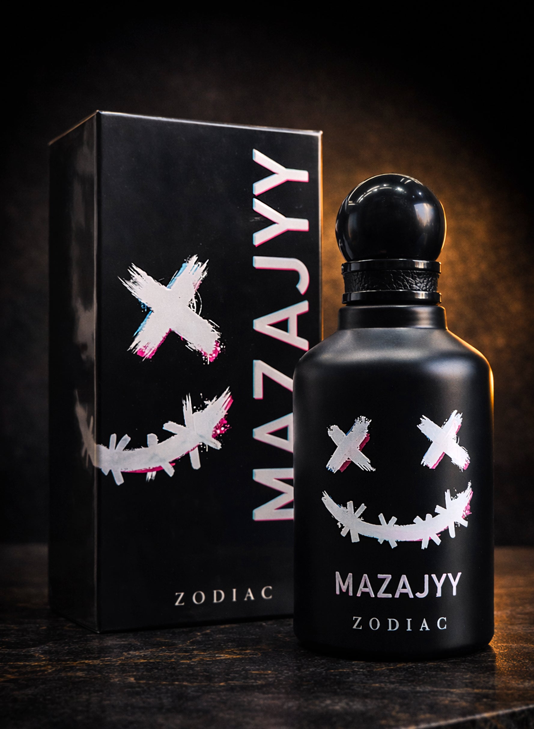 Zodiac Mazajyy Premium Eau De Perfume 90ml | Fruity Leather Perfume for Men with Citrus, Woody & Musky Accords | Best Smoky Men’s Perfume