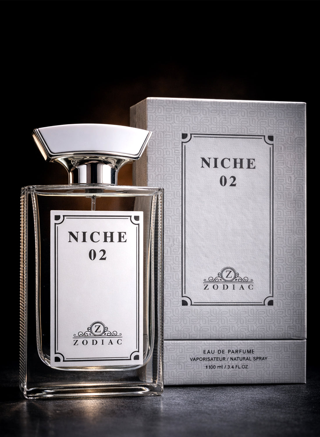 Zodiac Niche 02 Eau De Perfume 100ml | Luxury Unisex Perfume with Citrus, Green & Musky Woody Notes | Long Lasting Fresh Signature Fragrance
