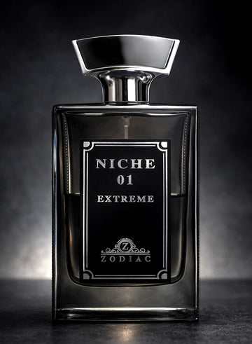 Zodiac Niche 01 Eau De Perfume 100ml | Luxury Men’s Perfume with Fruity, Leather, Smoky & Woody Notes | Long Lasting Signature Fragrance