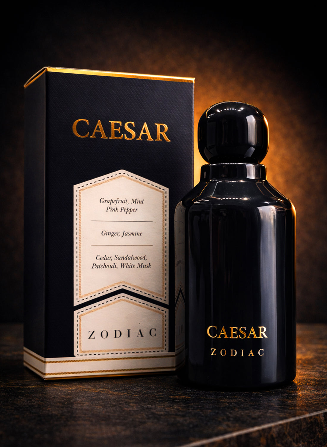 Zodiac Caesar Eau De Perfume 90ml | Long Lasting Men’s Perfume Fresh Spicy Woody with Aromatic & Smoky Accords | Best Aromatic Men’s Perfume