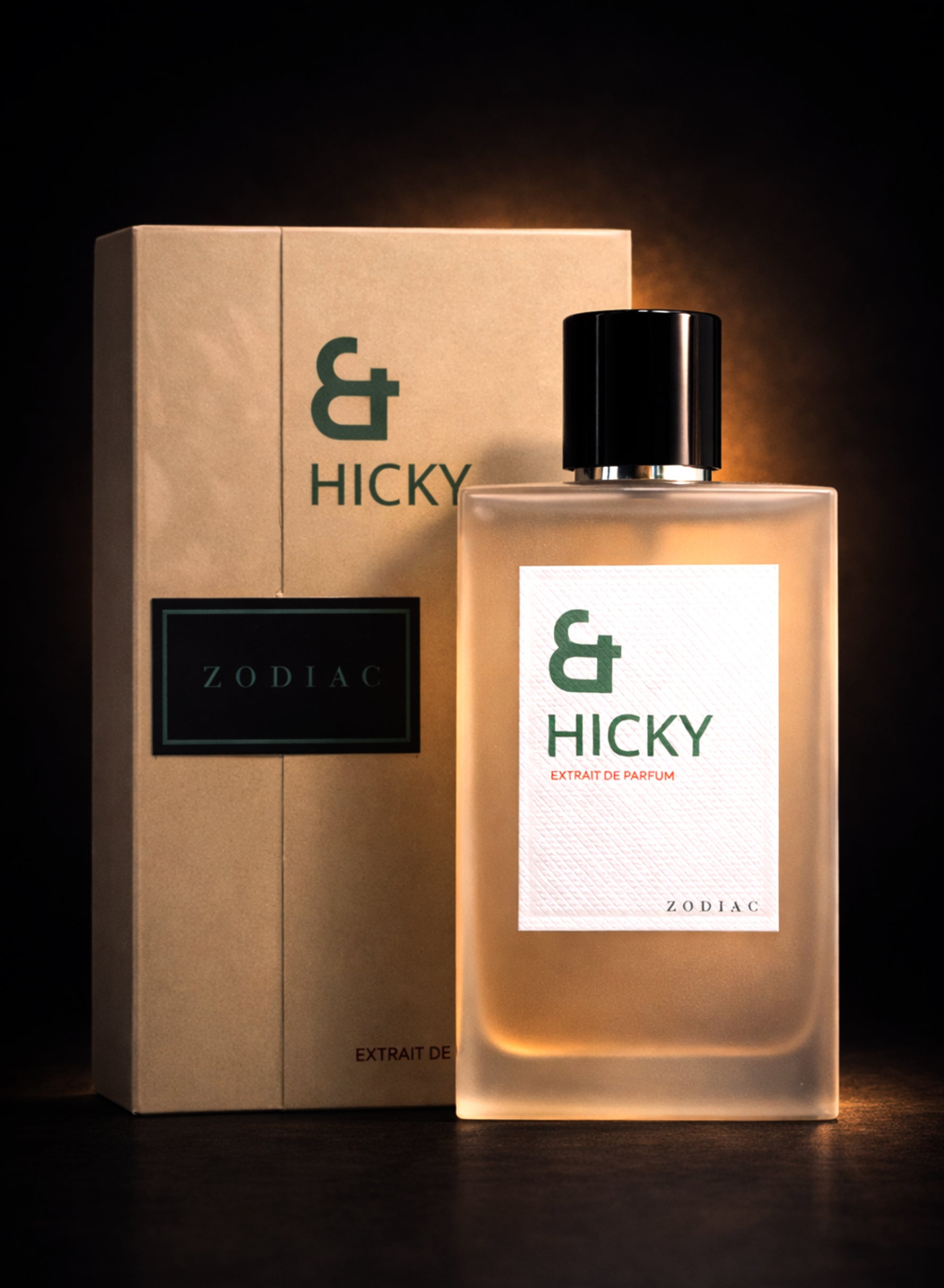 Zodiac Hicky Extrait De Perfume 60ml | Long Lasting Unisex Perfume with Bergamot, White Ginger, Patchouli & Vanilla | Luxury Unisex Perfume for Men & Women