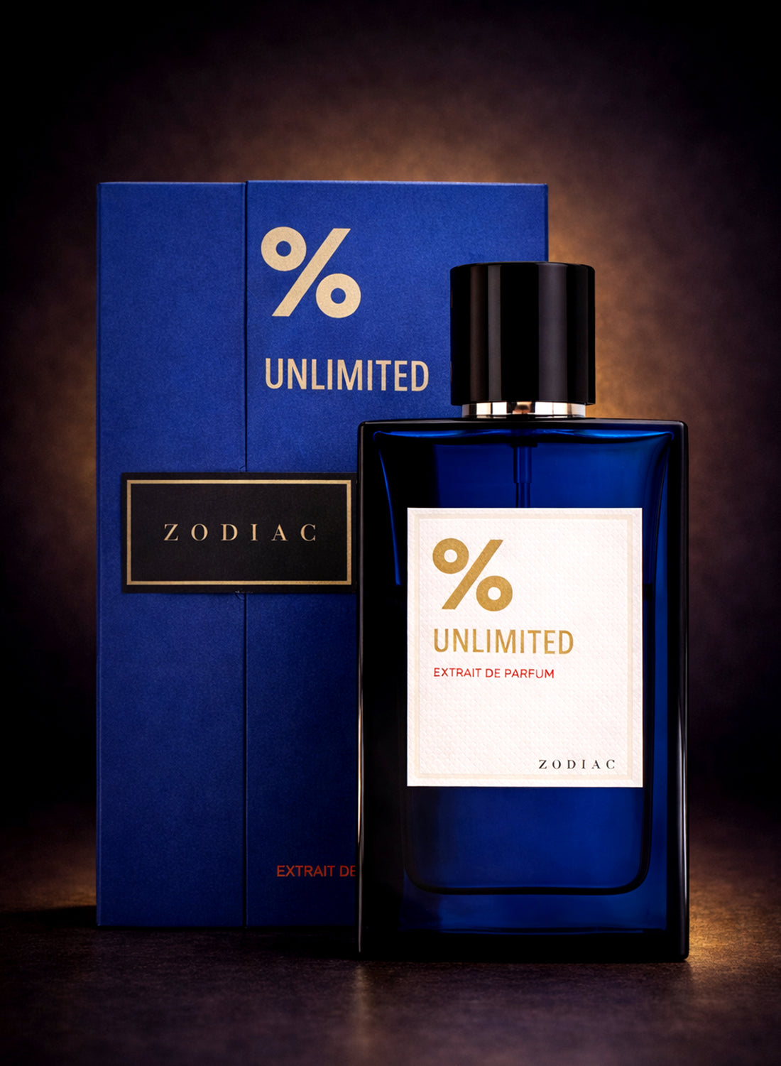 Zodiac Unlimited Extrait De Perfume 60ml | Long Lasting Unisex Perfume with Amber, Vanilla, Citrus & Patchouli | Luxury Unisex Perfume for Men & Women
