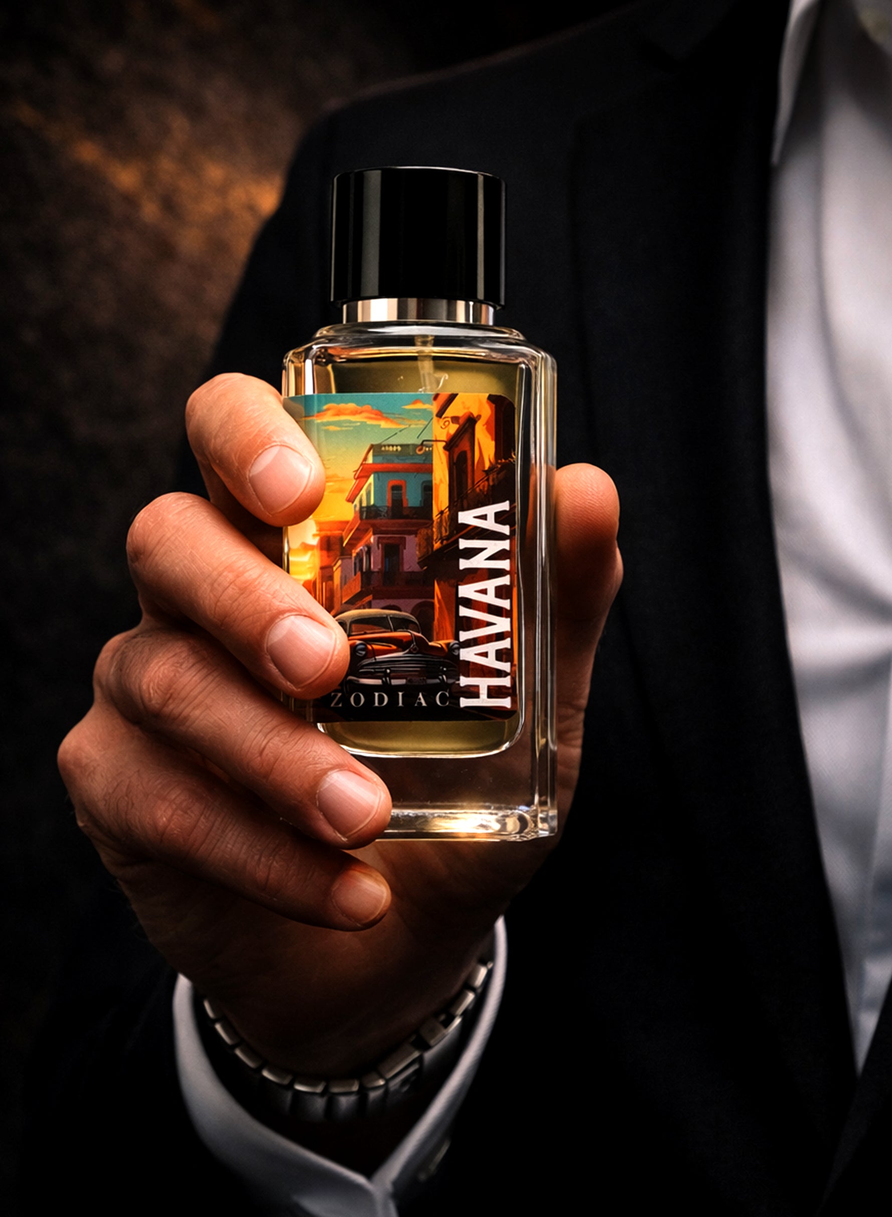 Zodiac Havana Eau De Perfume 100ml | Luxury Men’s Perfume with Citrus, Fresh Spicy & Amber Notes | Long Lasting Fresh Signature Fragrance