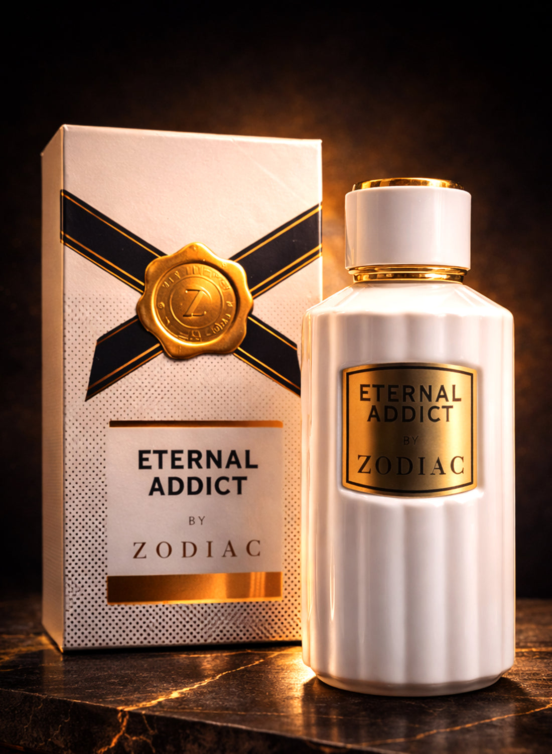 Zodiac Eternal Addict Eau De Perfume 100ml | Long Lasting Unisex Perfume with Vanilla, Cacao & Caramel Notes | Luxury Sweet Signature Fragrance