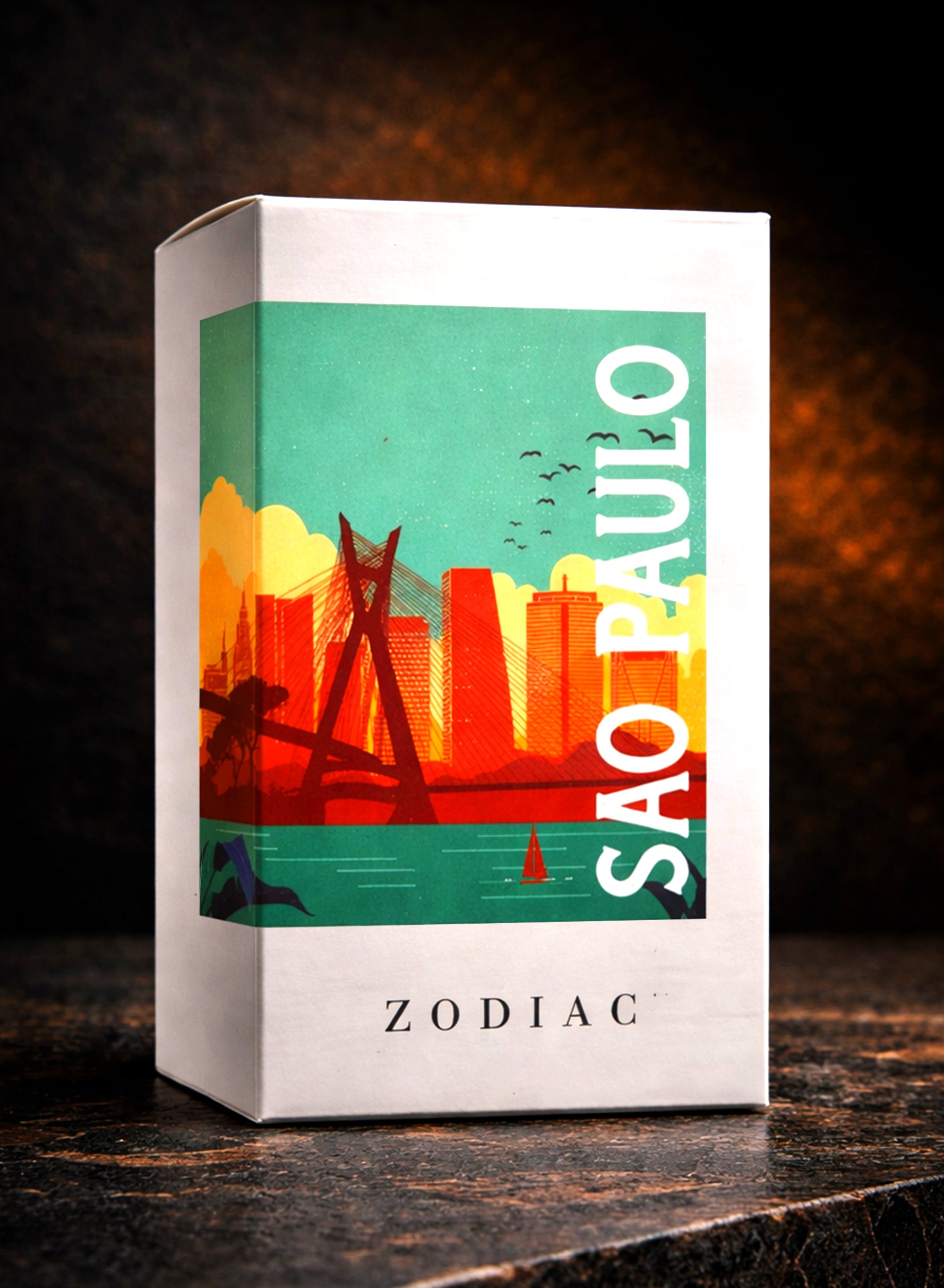 Zodiac Sao Paulo Eau De Perfume 100ml | Luxury Unisex Perfume with White Floral, Citrus & Musky Notes | Long Lasting Fresh Elegant Fragrance