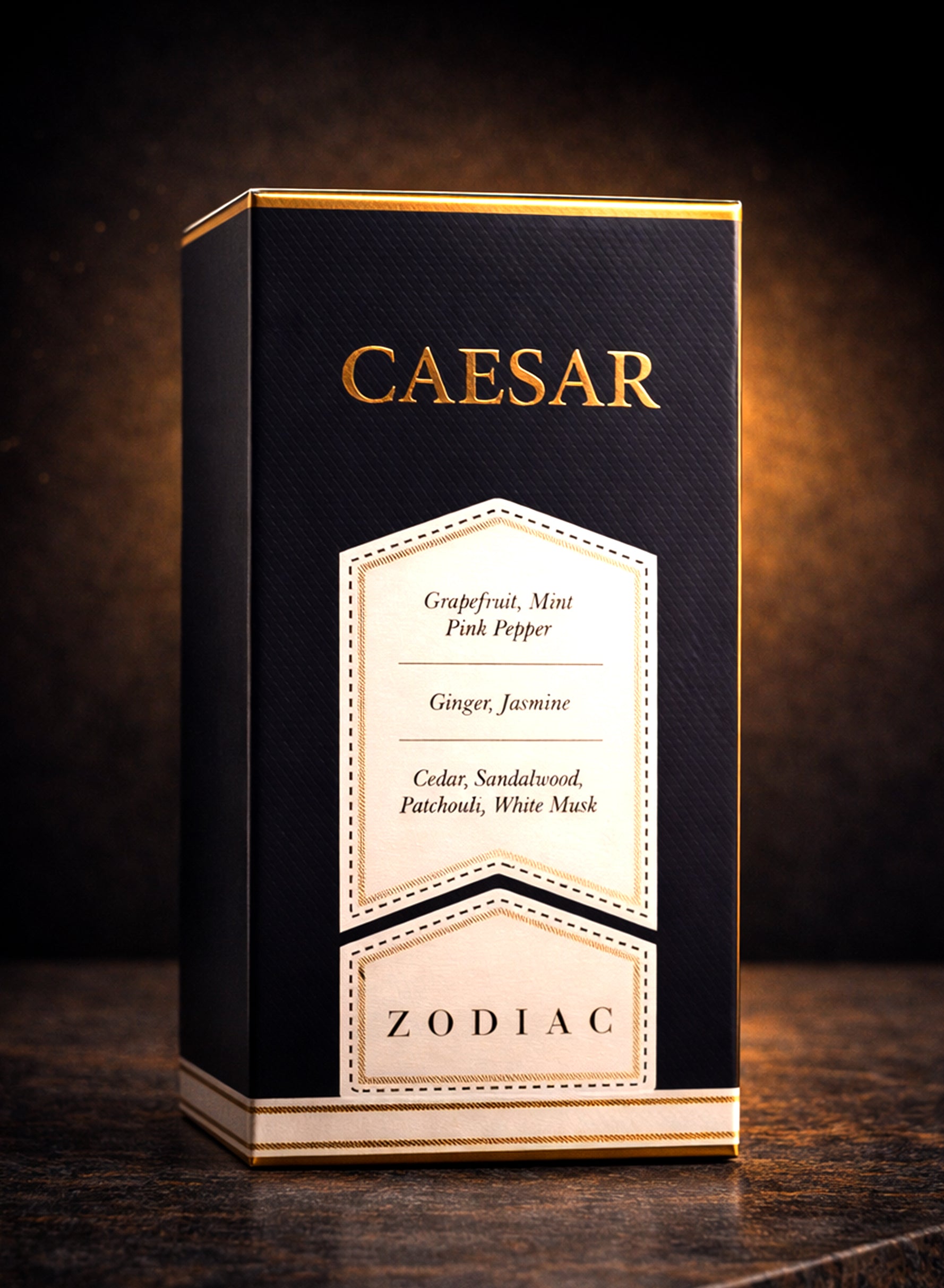 Zodiac Caesar Eau De Perfume 90ml | Long Lasting Men’s Perfume Fresh Spicy Woody with Aromatic & Smoky Accords | Best Aromatic Men’s Perfume