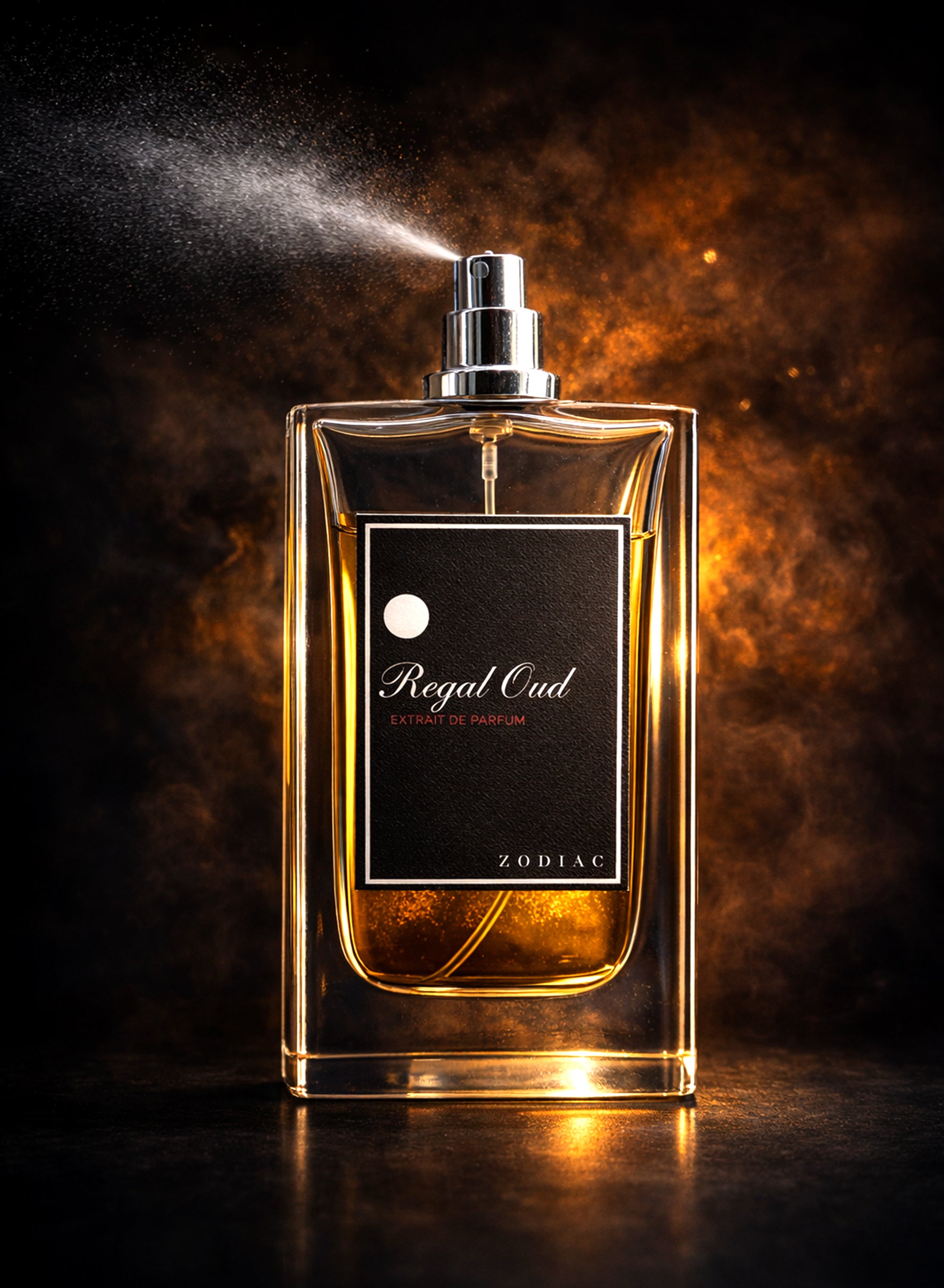 Zodiac Regal Oud Extrait De Perfume 60ml | High Concentrated Unisex Perfume with Fruity, Oud, Sweet & Woody Notes | Best Luxury Oud Perfume for Everyday Use
