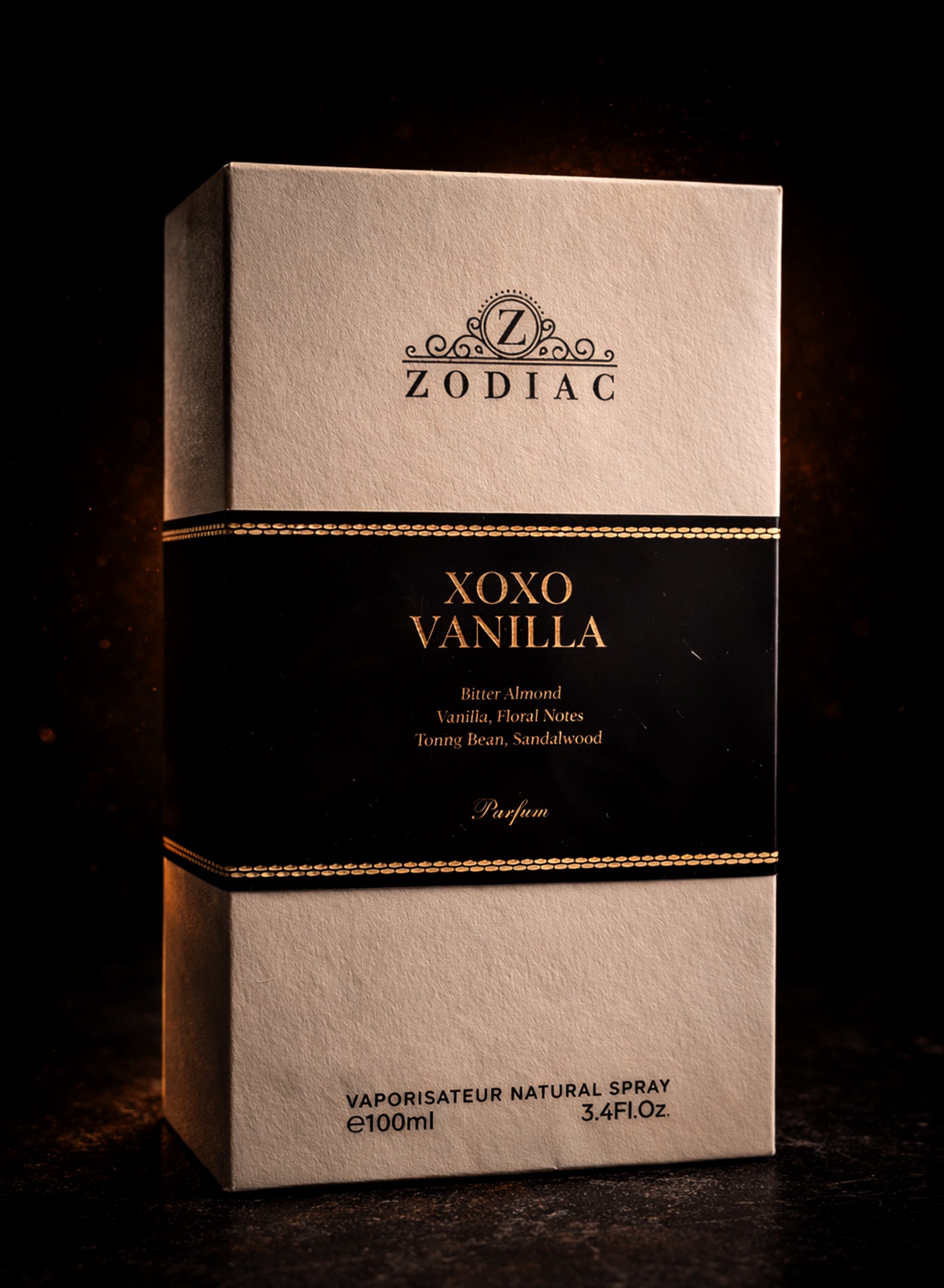 Zodiac Xoxo Vanilla Perfume 100ml | Luxury Women’s Perfume with Bitter Almond, Vanilla, Tonka Bean & Sandalwood | Long Lasting Women’s Fragrance